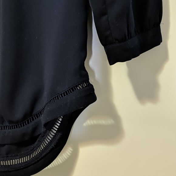 J. Crew navy blue relaxed blouse - Picture 2 of 6